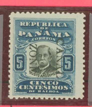 Canal Zone #24 Mint (NH) Single
