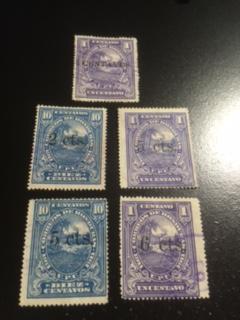 Honduras sc 141,143,145-147 MHR+UHR