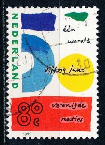 Netherlands #884 Single Used