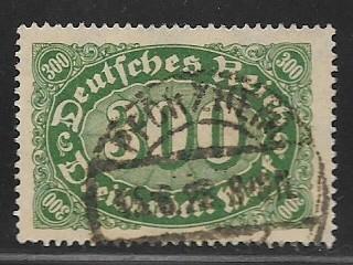 Germany Sc. # 201 Used Inflation wmk 126 L2