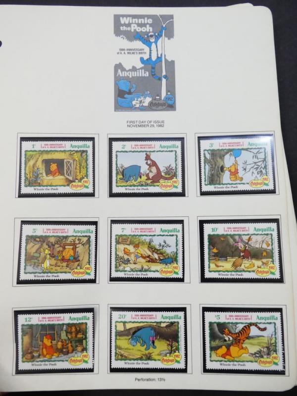 EDW1949SELL : Anguilla Beau Collection de VF MNH Disney Jeux, S/S & Shtlts