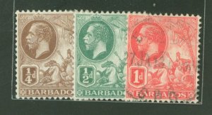 Barbados #116-118  Multiple