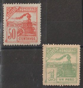 Honduras SC 109, 110 Mint, Hinged