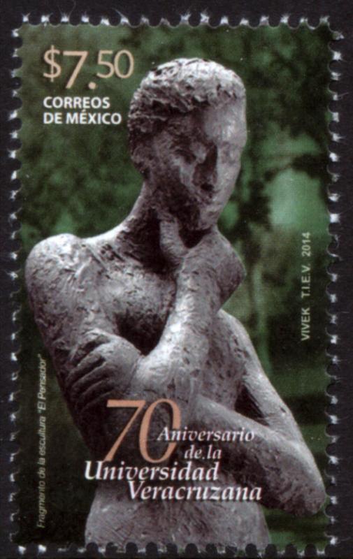 MEXICO 2884, 70th Anniv. University of Veracruz. MINT, NH. VF,