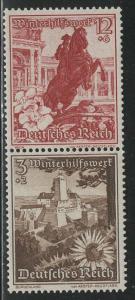 Germany Scott # B128, B123, mint nh, se-tenant, Mi# S249