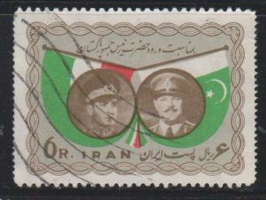 Iran,  6r Visit of Pres. Khan to Iran (SC# 1135) Used