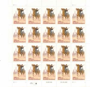 US 2818 - 29¢ Buffalo Soldiers Unused