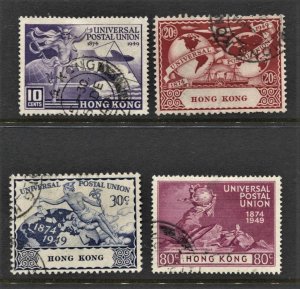 STAMP STATION PERTH Hong Kong #180-183 UPU FU Set