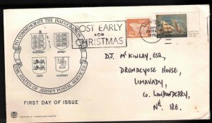 IRELAND Cover - Inauguration Of States Of Jersey Postal Service