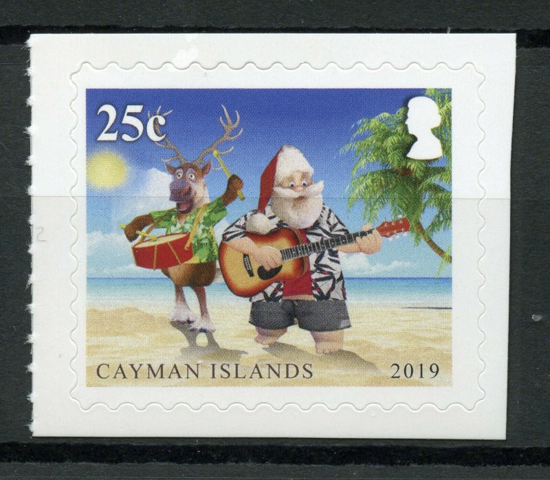 Cayman Islands Christmas Stamps 2019 MNH Santa Reindeer Trees 1v S/A Set