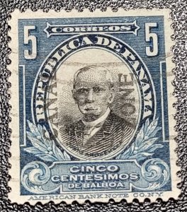 Canal Zone-Scott Stamp# CZ54 Used. Panama. 5 Centesimos De Balboa. Arosemena.