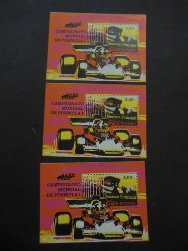 EDW1949SELL : BRAZIL : 1972. Scott #1247 Auto-Racing. 6 S/S. All VF MNH Cat $105