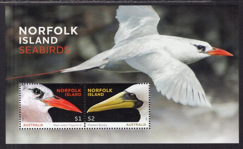 Norfolk Islands 1132a Bird Souvenir Sheet MNH VF