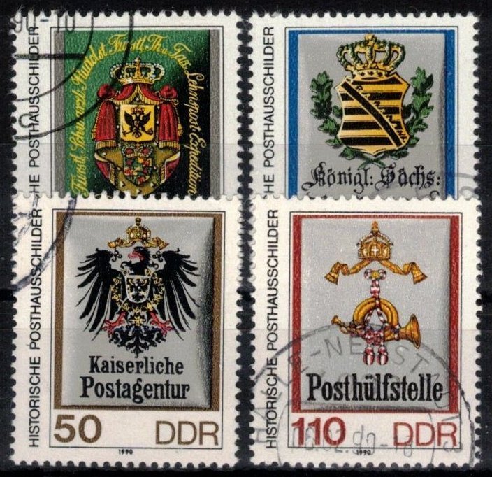 Germany - DDR - Scott 2794-2797