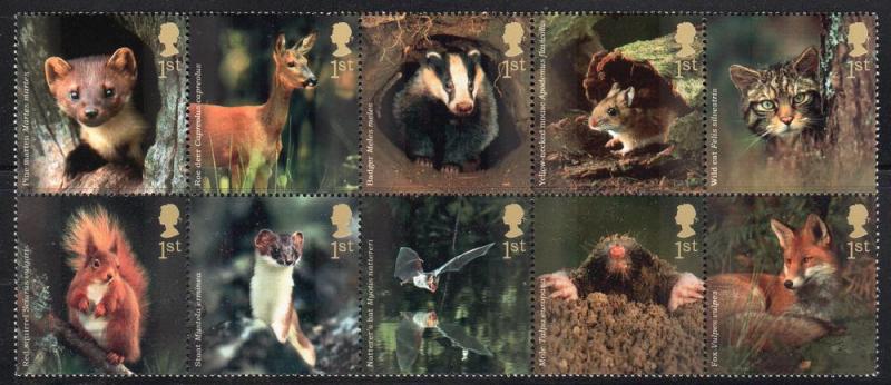 Great Britain 2237a - Mint-NH - Mammals (2004) (cv $13.50)