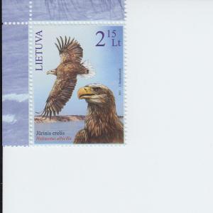 2011 Lithuania White-tailed Sea Eagle (Scott 954) MNH