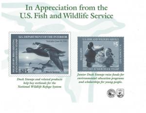 RW69 / JDS10 Appreciation Card. No Stamps.  #02 RW69/JDS10appns