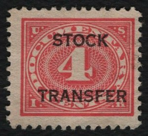 #RD3 4c Stock Transfer, Used [32] **ANY 5=FREE SHIPPING**