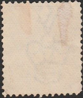 Victoria 1886 Sc#162, SG#314 2d Lilac Queen Victoria USED-Poor.