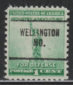 Precancel - Wellington, MO - PSS 704