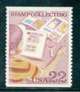 2199 22c Stamp Collecting Fine MNH BPS