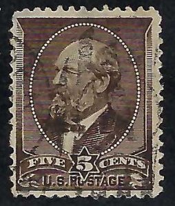 US Scott #205 Used NH F-VF