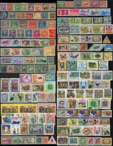 El Salvador Postage Latin America Stamp Collection Used