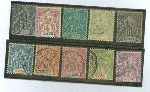 French Guiana #32/50 Used Single