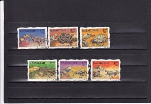 SA03 Kazakhstan 1994 Reptiles used stamps