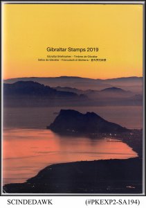 GIBRALTAR - 2019 YEAR PACK - COMPLETE - 42 STAMPS & 3 MIN/SHTS - MINT NH