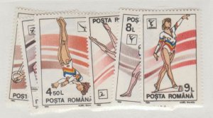 Romania Scott #3652-3657 Stamp - Mint NH Set
