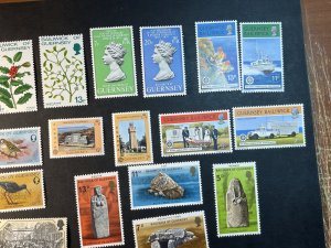 GUERNSEY # 141-172-MINT NEVER/HINGED--10 COMPLETE SETS--1976-78