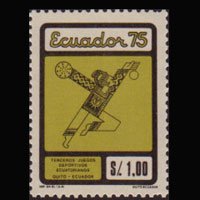 ECUADOR 1975 - Scott# 928 Paddle Ball 1s NH