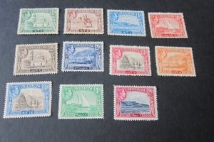 Aden 1939 KGVI Sc 16-25 toing MH