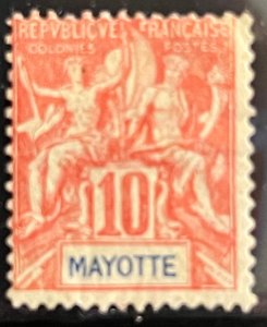 Mayotte 1900 SC 6 Mint