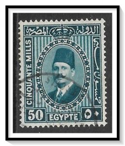 Egypt #145 King Fuad Used