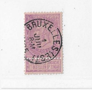 Belgium Sc #74 2Fr  used  VF