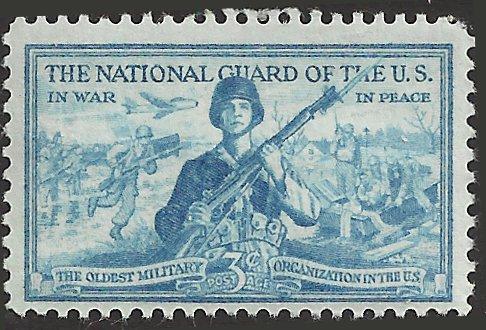 # 1017 MINT NEVER HINGED NATIONAL GUARD