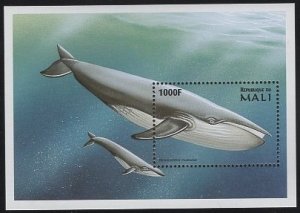 Mali 1997 MNH Sc 900 1000fr Blue Whale