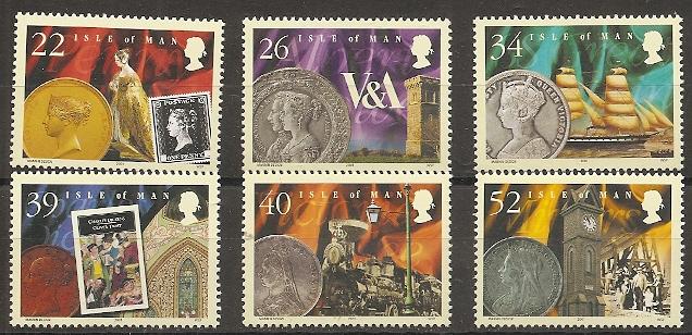 Isle of Man 889-94 2001 Coins set NH