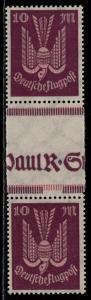 Germany Scott # C12, gutter pair, mint nh, se-tenant, Mi# 235ZS