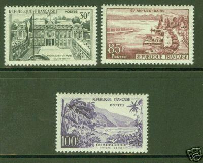 FRANCE Scott 907-9 MNH** complete stamp set CV $27.00