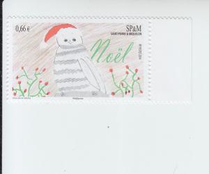 2014 St Pierre & Miquelon Christmas (Scott NA) MNH