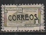 1948 Columbia - Sc 562 - used VF - 1 single - Postal Tax overprinted