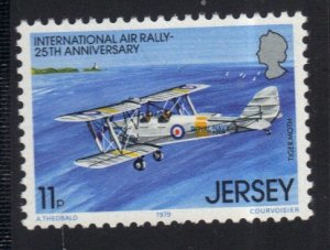 Jersey  #211  MNH  1979    Jersey International air rally  11p