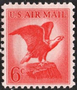 SC#C67 6¢ Bald Eagle: Untagged (1963) MNH