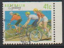 Australia SG 1180a  FU - from booklet top right  imperf -...