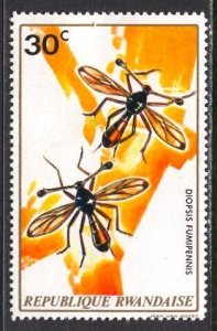 Rwanda: 1973; Sc. # 496, MHH Single Stamp