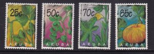 Aruba   #122-125   MNH  1995 vegetables