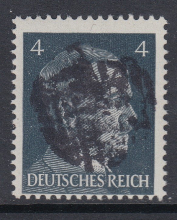 Germany Soviet Zone SBZ - LOCAL DEHLES 4Pf HITLER head - Expertized Valicek